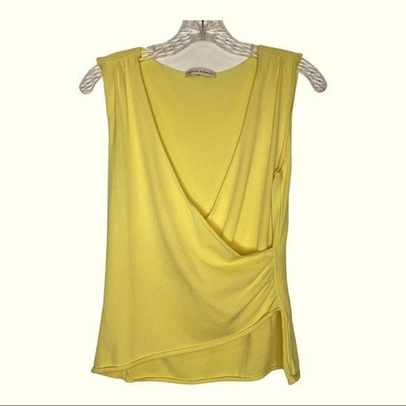 Banana Republic Sleeveless Drape‎ Top in Limoncello - Picture 1 of 5